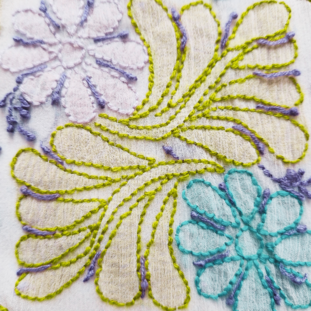 albaas | Shadow Chikankari on Soft Chiffon Shirt's Front and Sleeves with Dupatta Sprayed with Motifs - Unstitched 2PC Suit | AKCSSD-36550-F-OLIVE GREEN