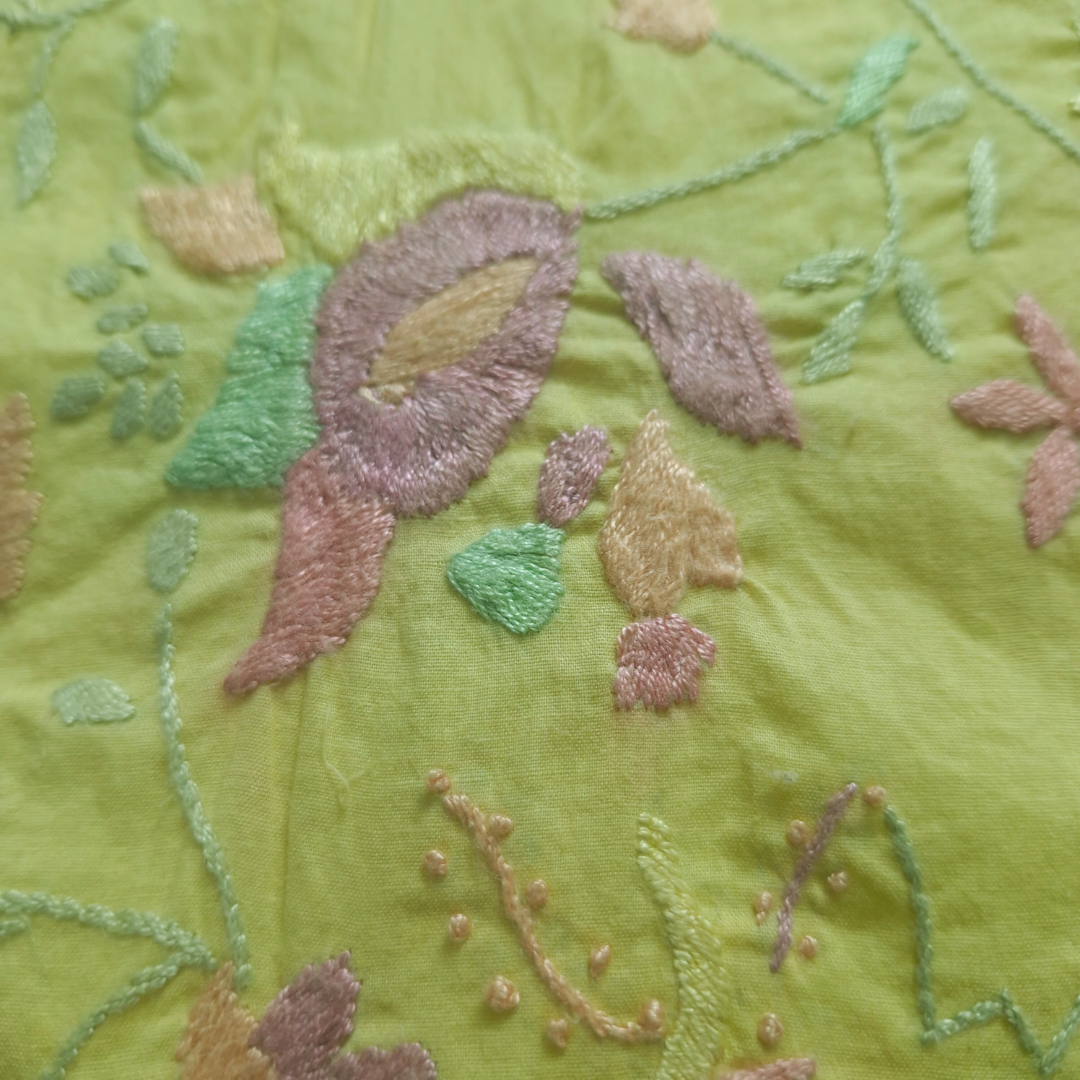 albaas | Running Filling Stitch on Lawn Shirt's Front,Back and Sleeves Unstitched | ALRFSS-36702-A-LEMON