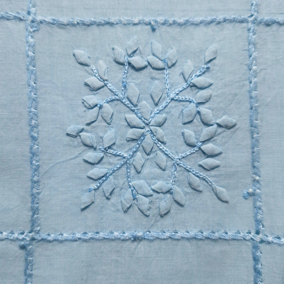 albaas | Tarkashi Applique on Lawn Shirt's Front and Sleeves Unstitched 1PC | ALTAS-36538-WATER