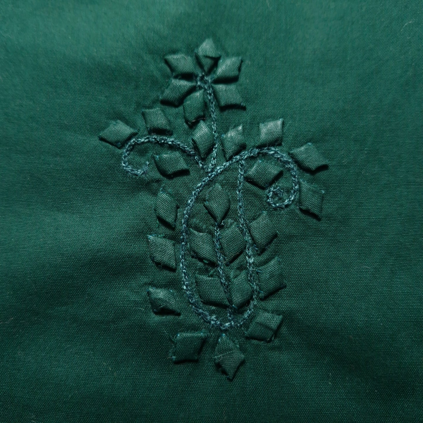 albaas | Tarkashi Applique on Cotton Lawn Shirt's Front and Sleeves with Matching Plain Trousers - Unstitched 2PC Suit | ALTAST-36532-GUNMETAL