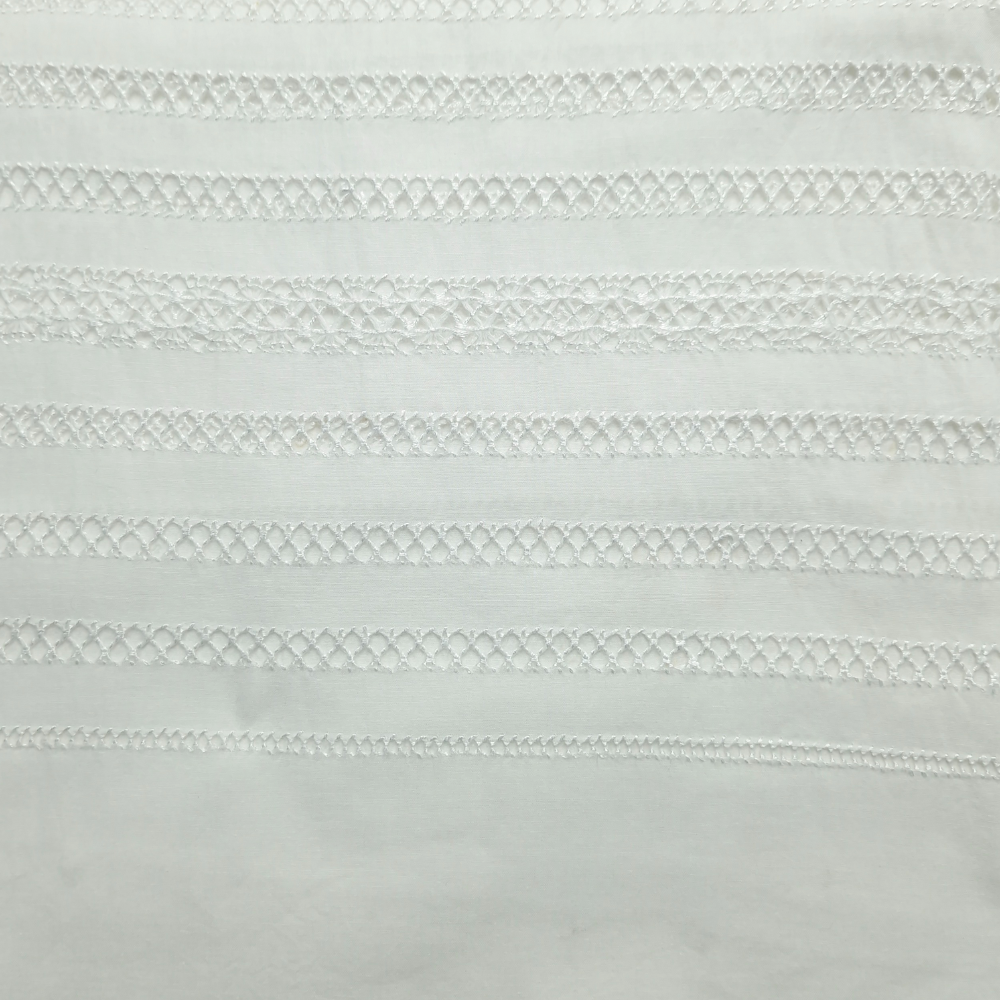 albaas | Tarkashi on Cotton Lawn Trousers Unstitched 1PC  | ACLT-38001-38009-WHITE