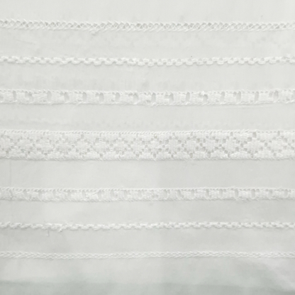 albaas | Tarkashi on Cotton Lawn Trousers Unstitched 1PC  | ACLT-38001-38009-WHITE