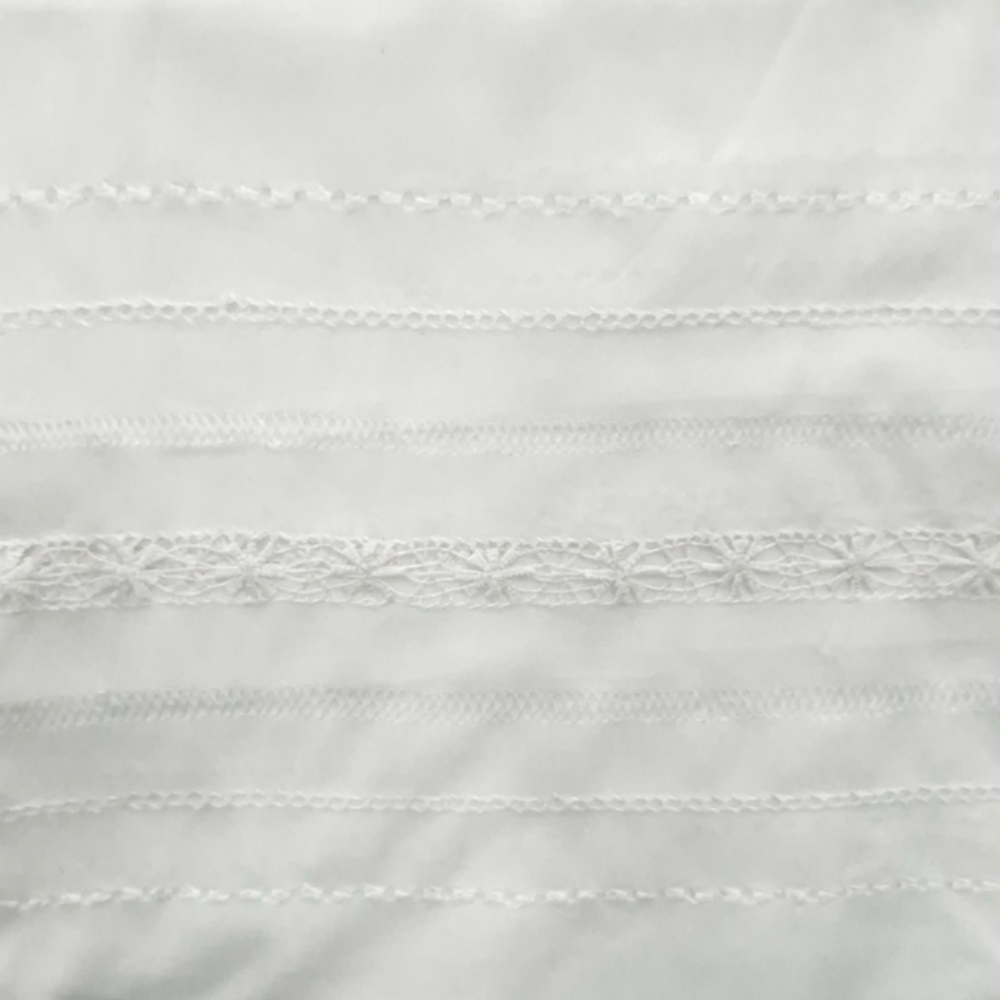 albaas | Tarkashi on Cotton Lawn Trousers Unstitched 1PC  | ACLT-38001-38009-WHITE