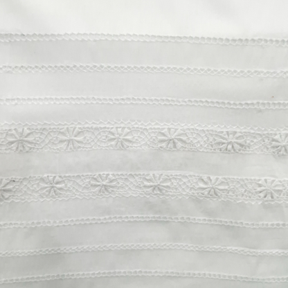 albaas | Tarkashi on Cotton Lawn Trousers Unstitched 1PC  | ACLT-38001-38009-WHITE