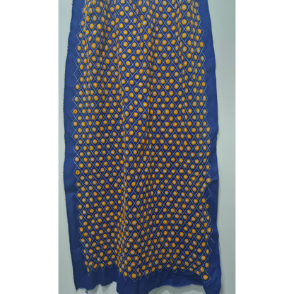 albaas | Japanese Craft on Lawn Shirt with Plain Trousers - Unstitched 2PC   | ALRSST-SID2-BLUE
