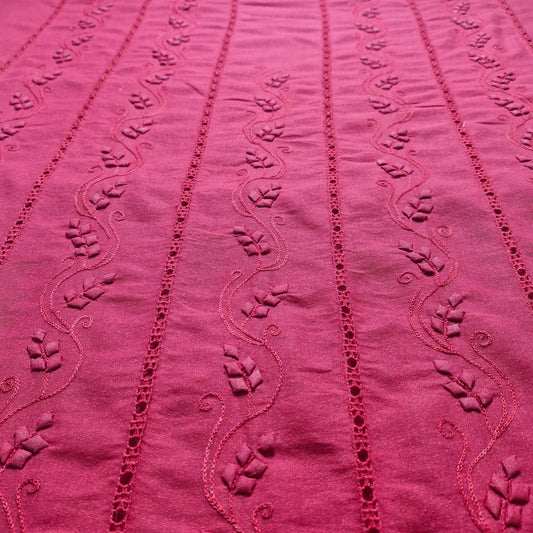 albaas | Tarkashi Applique on Karandi Shirt's Front and Sleeves with Matching Plain Trousers - Unstitched 2PC Suit   | AKTAST-36552-SHIRAZ