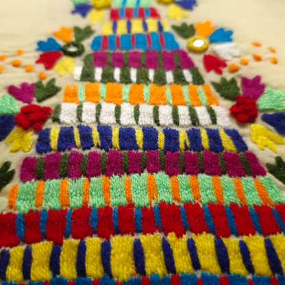 albaas | Thread Mirror Work on Cotton Lawn Shirt Unstitched 1PC   | ALFSMS-36704-BABY YELLOW