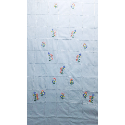 albaas | Tarkashi Multicolour Applique on Lawn Shirt's Front and Sleeves Unstitched 1PC   | ALMULTI-WHITE