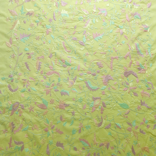 albaas | Running Filling Stitch on Lawn Shirt's Front,Back and Sleeves Unstitched   | ALRFSS-36702-A-LEMON