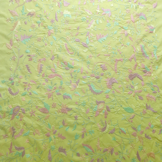 albaas | Running Filling Stitch on Lawn Shirt's Front,Back and Sleeves Unstitched   | ALRFSS-36702-A-LEMON