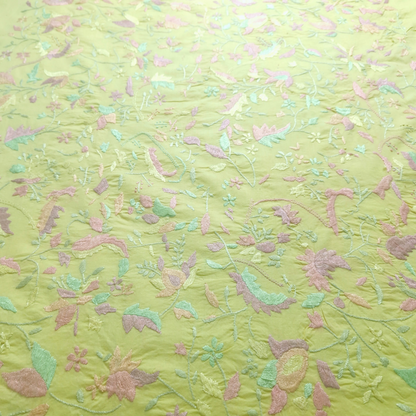 albaas | Running Filling Stitch on Lawn Shirt's Front,Back and Sleeves Unstitched   | ALRFSS-36702-A-LEMON