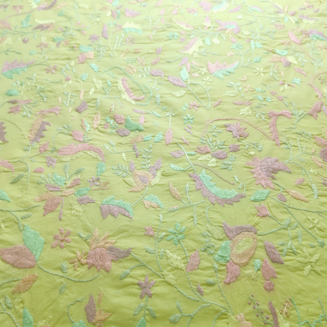 albaas | Running Filling Stitch on Lawn Shirt's Front,Back and Sleeves Unstitched   | ALRFSS-36702-A-LEMON