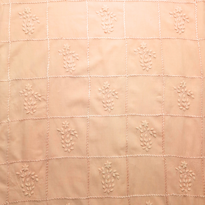 albaas | Tarkashi Applique on Lawn Shirt's Front and Sleeves Unstitched 1PC   | ALTAS-36538-1-PEACH