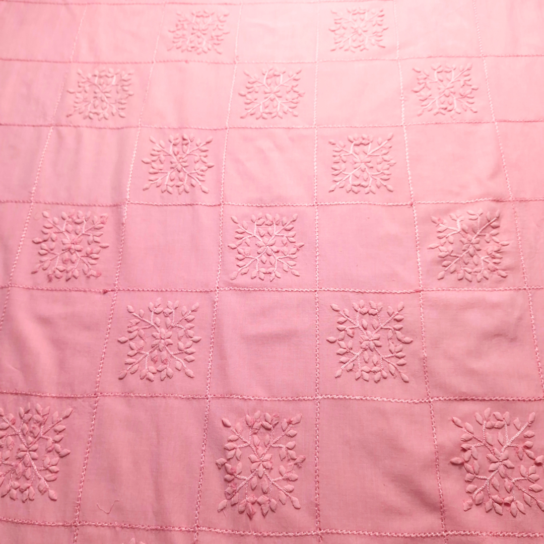 albaas | Tarkashi Applique on Lawn Shirt's Front and Sleeves Unstitched 1PC   | ALTAS-36538-SOFT PINK