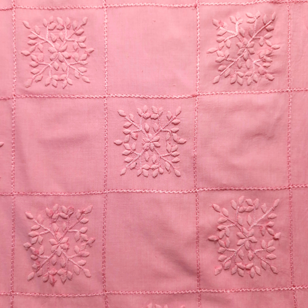 albaas | Tarkashi Applique on Lawn Shirt's Front and Sleeves Unstitched 1PC   | ALTAS-36538-SOFT PINK