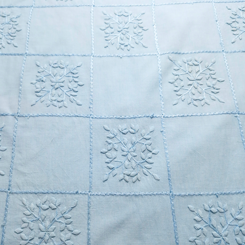 albaas | Tarkashi Applique on Lawn Shirt's Front and Sleeves Unstitched 1PC   | ALTAS-36538-WATER