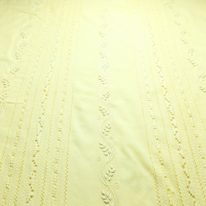 albaas | Tarkashi Applique on Lawn Shirt's Front and Sleeves Unstitched 1PC   | ALTAS-36558-BABY YELLOW