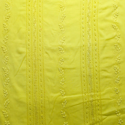 albaas | Tarkashi Applique on Lawn Shirt's Front and Sleeves Unstitched 1PC   | ALTAS-36558-LEMON