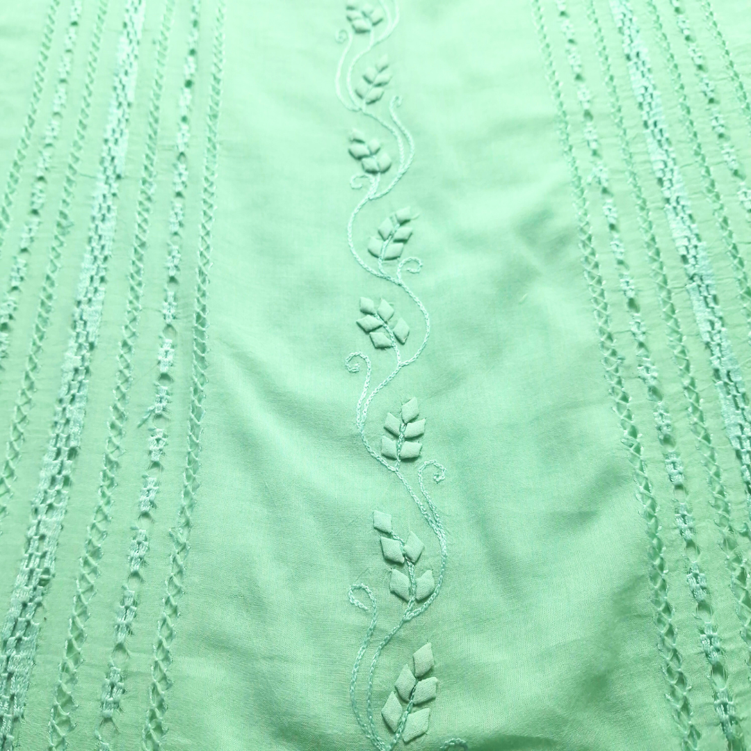 albaas | Tarkashi Applique on Lawn Shirt's Front and Sleeves Unstitched 1PC   | ALTAS-36558-WATERSPOUT