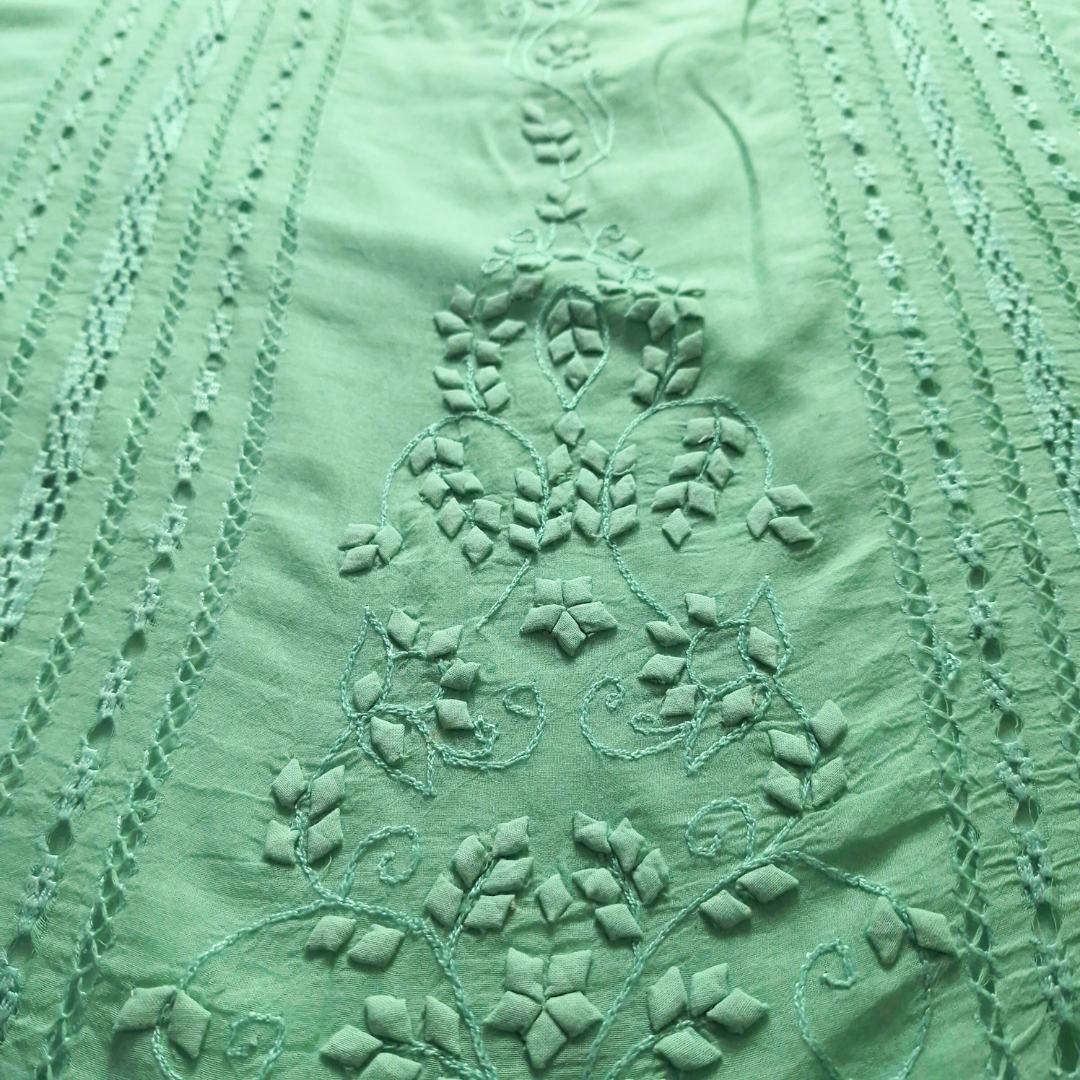 albaas | Tarkashi Applique on Lawn Shirt's Front and Sleeves Unstitched 1PC   | ALTAS-36558-WATERSPOUT