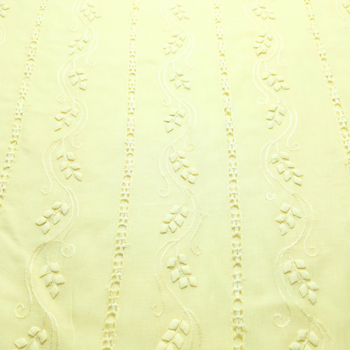 albaas | Tarkashi Applique on Lawn Shirt's Front and Sleeves Unstitched 1PC   | ALTAS-36559-BABY YELLOW