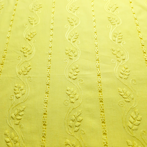 albaas | Tarkashi Applique on Lawn Shirt's Front and Sleeves Unstitched 1PC   | ALTAS-36559-LEMON