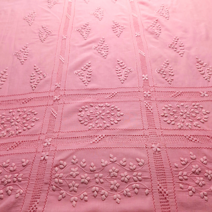 albaas | Tarkashi Applique on Lawn Shirt's Front and Sleeves Unstitched 1PC   | ALTAS-36560-SOFT PINK