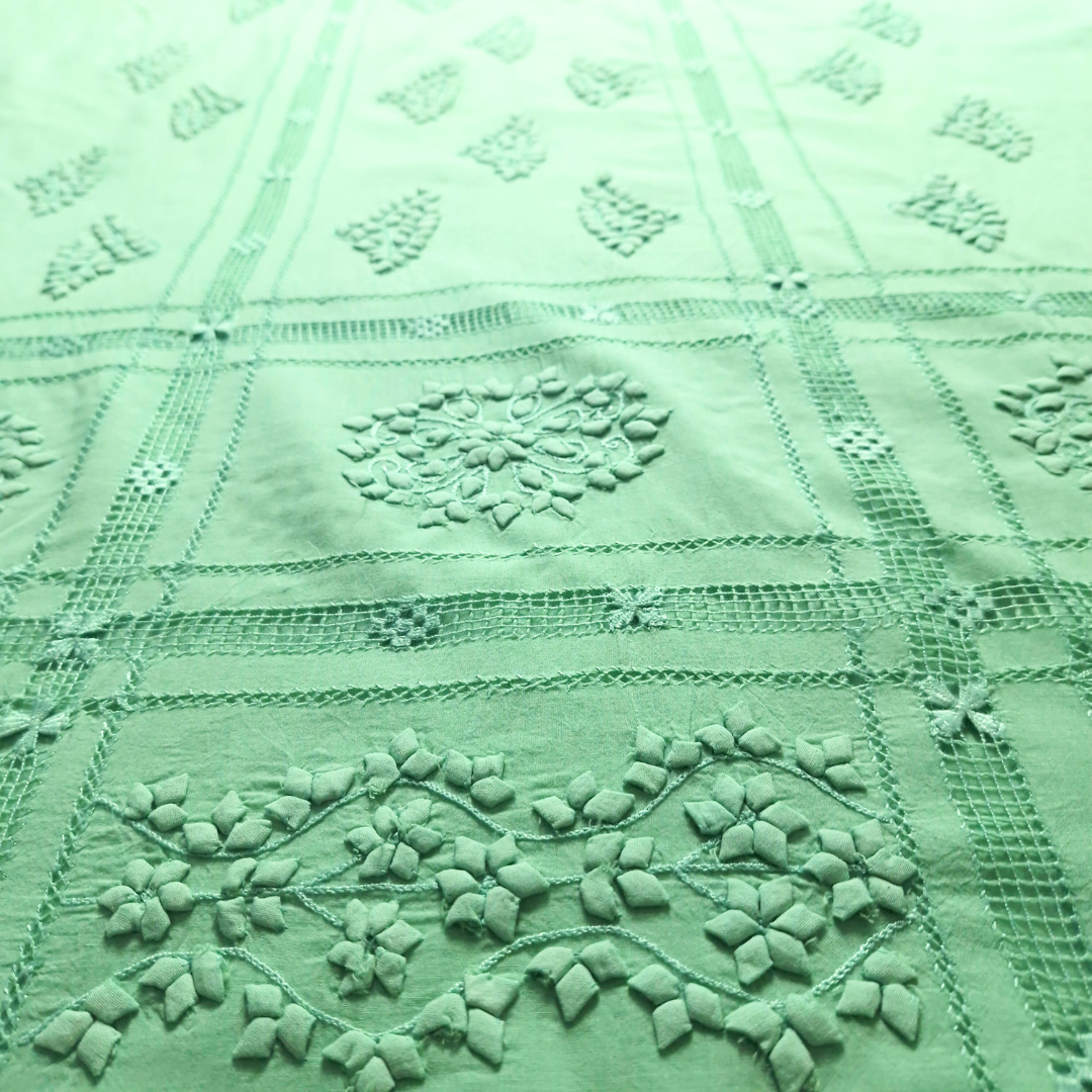 albaas | Tarkashi Applique on Lawn Shirt's Front and Sleeves Unstitched 1PC   | ALTAS-36560-WATERSPOUT