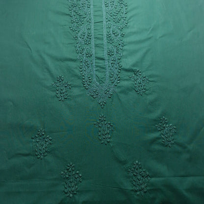 albaas | Tarkashi  Applique on Cotton Lawn Shirt's Front and Sleeves with Matching Plain Trousers - Unstitched 2PC Suit   | ALTAST-36532-GUNMETAL