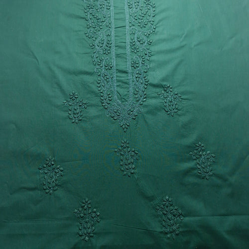 albaas | Tarkashi  Applique on Cotton Lawn Shirt's Front and Sleeves with Matching Plain Trousers - Unstitched 2PC Suit   | ALTAST-36532-GUNMETAL