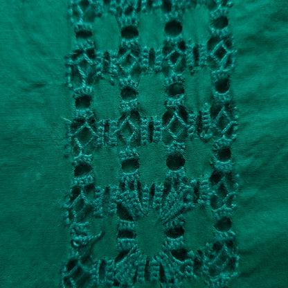 albaas | Tarkashi  Applique on Cotton Lawn Shirt's Front and Sleeves with Matching Plain Trousers - Unstitched 2PC Suit   | ALTAST-36535-GREENISH TEAL