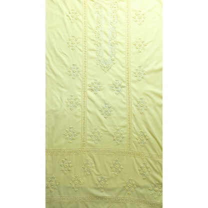 albaas | Tarkashi Applique on Cotton Lawn Shirt's Front and Sleeves | ALTAS-36537-SUNNY