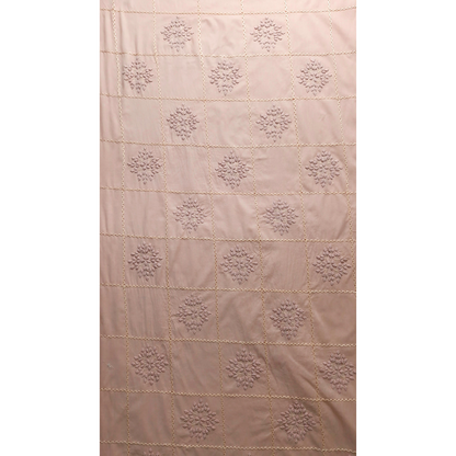 albaas | Tarkashi  Applique on Cotton Lawn Shirt's Front and Sleeves - Unstitched  | ALTAS-36538-APRICOT