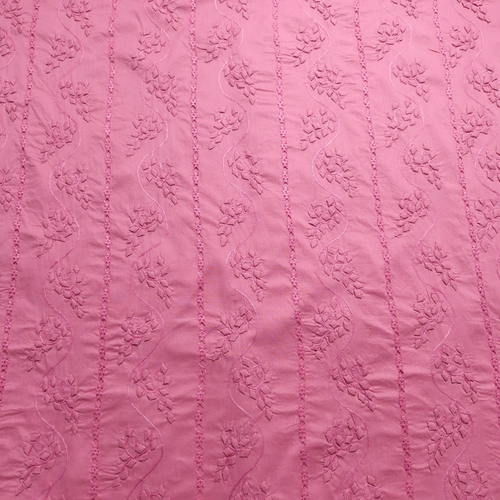 albaas | Tarkashi  Applique on Cotton Lawn Shirt's Front and Sleeves with Matching Plain Trousers - Unstitched 2PC Suit   | ALTAST-36543-OPERA MAUVE