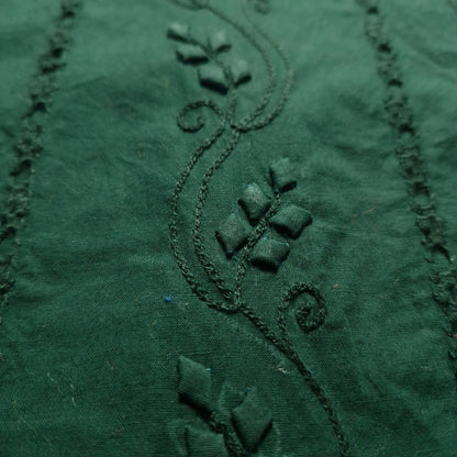 albaas | Tarkashi  Applique on Cotton Lawn Shirt's Front and Sleeves - Unstitched  | ALTAS-36552-PALM GREEN