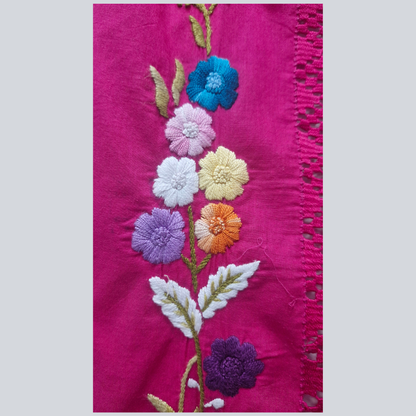 albaas | Tarkashi Parsi Gara on Lawn Shirt with Plain Trousers - Unstitched 2PC   | ALTPGST-S2-DEBIAN RED