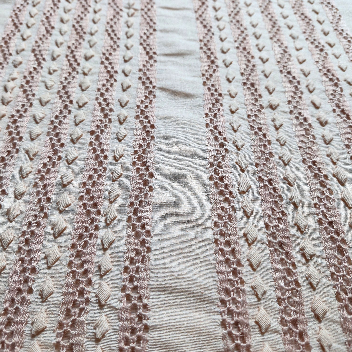 albaas | Tarkashi  Applique on Karandi Lawn Shirt's Front and Sleeves with Matching Plain Trousers - Unstitched 2PC Suit   | AKTAST-36553 -CHAMPAGNE