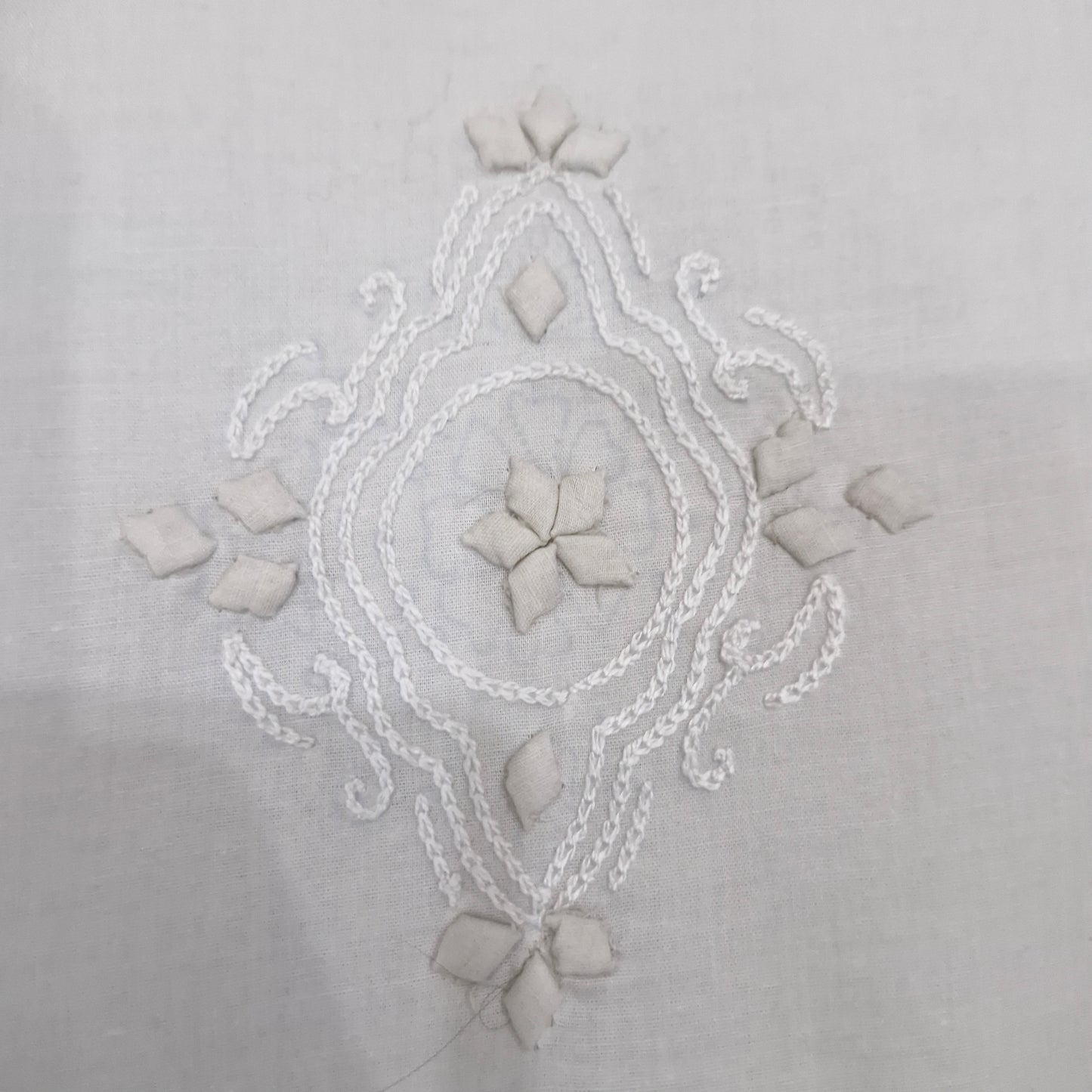 albaas | Tarkashi Applique on Cotton Lawn Shirt's Front and Sleeves with Matching Plain Trousers - Unstitched 2PC Suit   | ATACLST-36531-WHITE