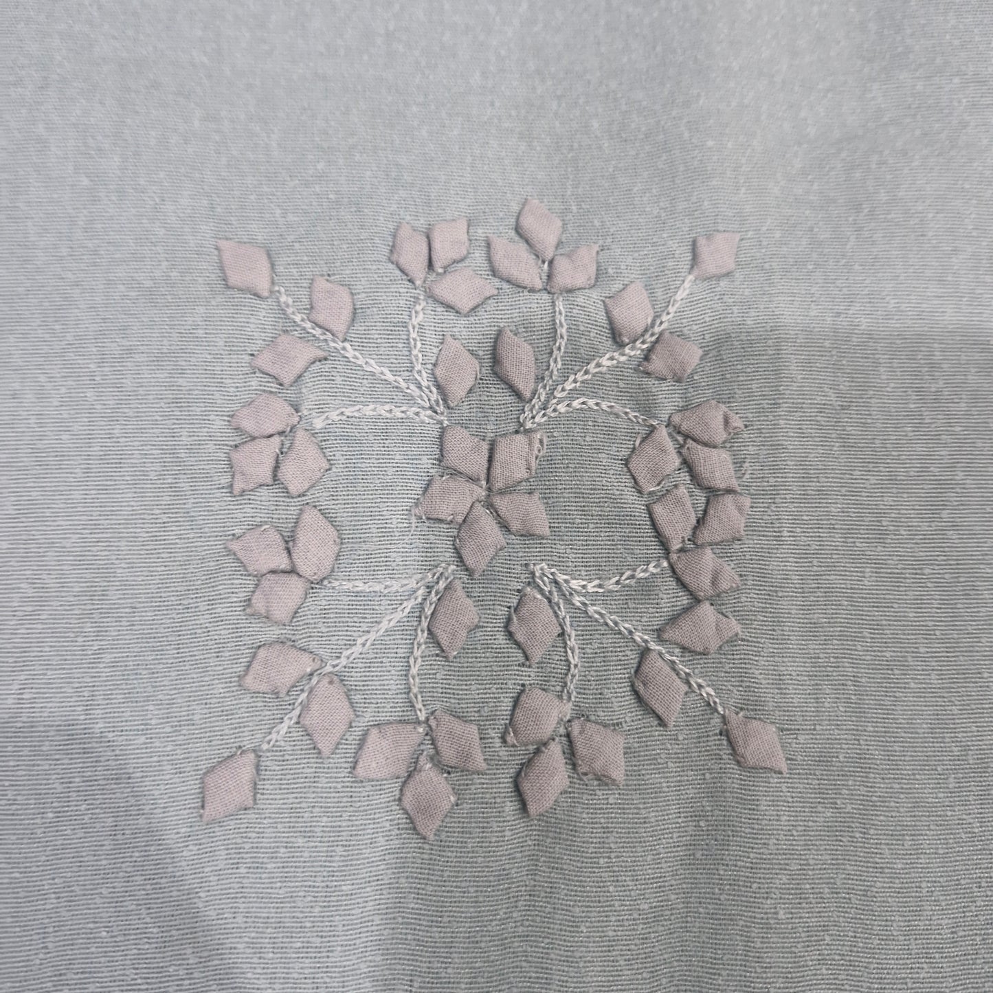 albaas | Tarkashi Applique on Lawn Karandi Shirt's Front and Sleeves Unstitched 1PC   | ATALKS-36548-SKY BLUE