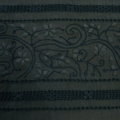 albaas | Tarkashi Applique on Lawn Shirt's Front and Sleeves Unstitched 1PC   | ATALS-36541-STEEL TEAL