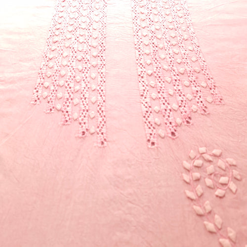 albaas | Tarkashi Applique on Lawn Shirt's Front and Sleeves Unstitched 1PC   | ATALS-36553-COTTON CANDY