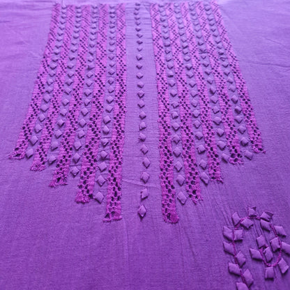 albaas | Tarkashi Applique on Lawn Shirt's Front and Sleeves Unstitched 1PC   | ATALS-36553-DEEP MAGENTA