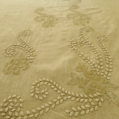 albaas | Tarkashi Applique on Lawn Shirt's Front and Sleeves Unstitched 1PC   | ATALS-36553-LIME CREAM