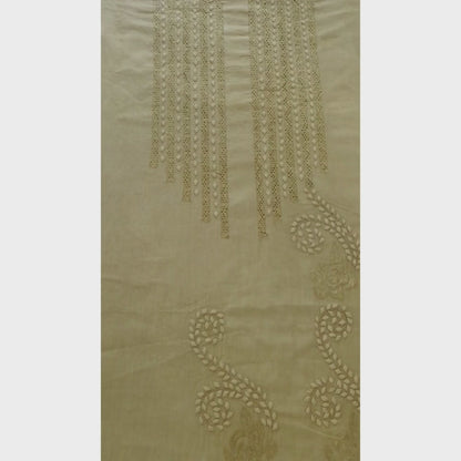 albaas | Tarkashi Applique on Lawn Shirt's Front and Sleeves Unstitched 1PC   | ATALS-36553-LIME CREAM