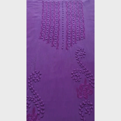 albaas | Tarkashi Applique on Lawn Shirt's Front and Sleeves Unstitched 1PC   | ATALS-36553-DEEP MAGENTA