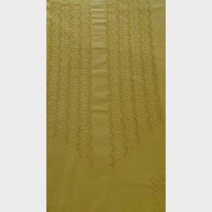 albaas | Tarkashi Applique on Lawn Shirt's Front and Sleeves Unstitched 1PC   | ATALS-36553-NAPLES YELLOW